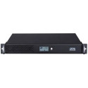 UPS PowerCom SPR-700, 700VA/560W, Tower/Rack 1U, Smart Line Int.,Sinewave, LCD, AVR, USB, 6xIEC C13