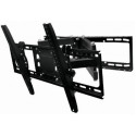 Wall Mount  Gembird WM-80RT-01 Black 37"-80", 60kg, VESA:up 600x400, Wall distance:58~402mm