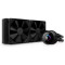 AIO Liquid Cooling NZXT Kraken 240 (18-30dB, 78.2CFM, 2x120mm, 500-1800RPM, LCD 1.54", CAM)