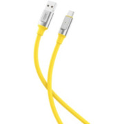 Type-C Cable XO, Brainded, NB251 6A, 1M, Yellow