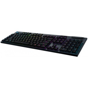 Wireless Gaming Keyboard Logitech G915, Mechanical, Ultra thin, GL Tactile, G-Keys, RGB, BT+2.4Ghz