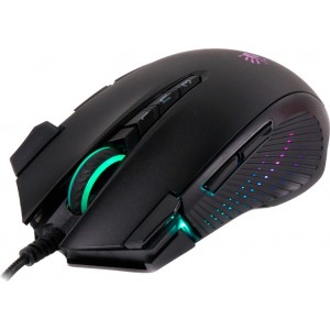 Gaming Mouse Bloody J90s, Optical, 50-8000 dpi, 12 buttons, RGB, Macro, Ergonomic, USB