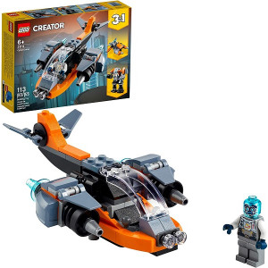 Constructor LEGO Creator 3in1 Cyber Drone 31111