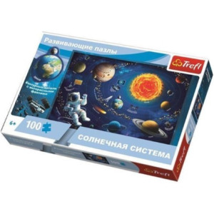 Trefl 15529 Puzzle 100 Educational The Solar Sistem