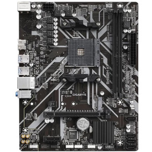 Материнская плата GIGABYTE B450M K, Socket AM4, AMD B450,  mATX