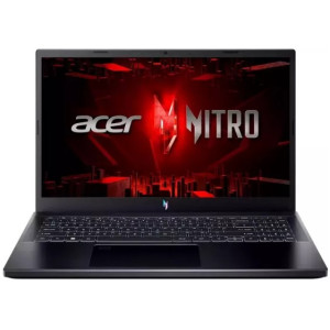 ACER Nitro ANV15-51 Obsidian Black (NH.QNBEU.003) 15.6" FHD IPS 144Hz (Intel Core i7-13620H 10xCore 3.6-4.9GHz, 16GB (2x8) DDR5 RAM, 1TB PCIe NVMe SSD, GeForce RTX 4050 6GB GDDR6, WiFi6-AX/BT 5.1, FPR, 4cell, HD Webcam, RGB Backlit KB, EN/RU/UA, No OS, 2.